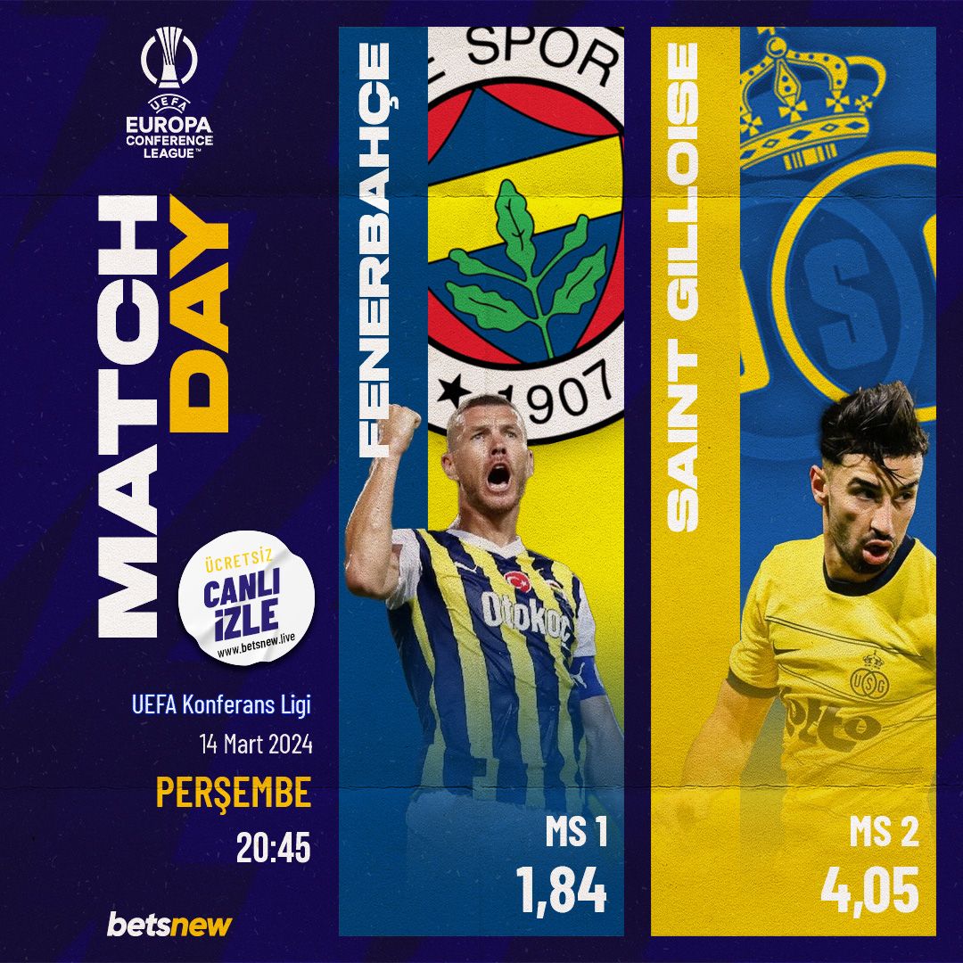 BetsnewResmi's tweet photo. #MatchDay ⚽️

Fenerbahçe 🆚 US Gilloise

🗓 14 Mart Perşembe
🕘 20:45
🏆 #UECL

⭐️ Bu Karşılaşma Geniş ve Canlı Market Seçenekleriyle Betsnew’de!

✅ Güvenilir Bahsin Adresi
📲 https://t.co/V0EWK1fMrH

📺 7/24 4K Canlı TV
📲 https://t.co/x8qcdr8dOA https://t.co/Utb0bkwqOL