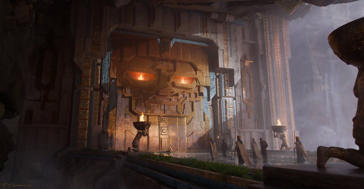 PeterDimitriou's tweet photo. Personal Project! 

Completed during Kevin Jicks advanced environment design mentorship over at art train academy! https://t.co/QFdNwuRwwB