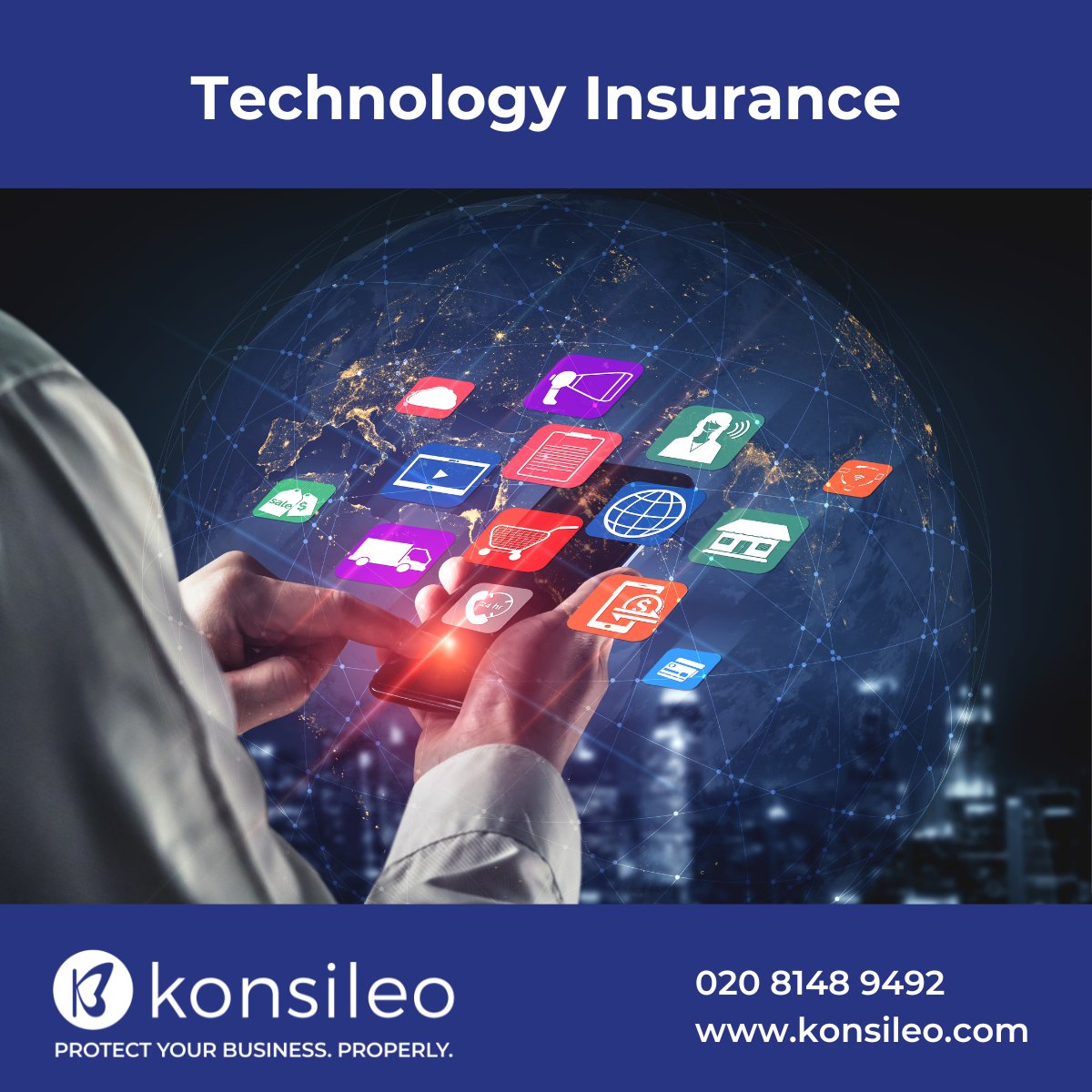 Operating in today’s, fast paced, digital world carries a set of very unique risks. Speak with our specialists today: 020 8148 9492  konsileo.com/technology-ins… #Konsileo #CommercialInsurance #Technology #CyberCrime #TechInsurance #InnovationProtection