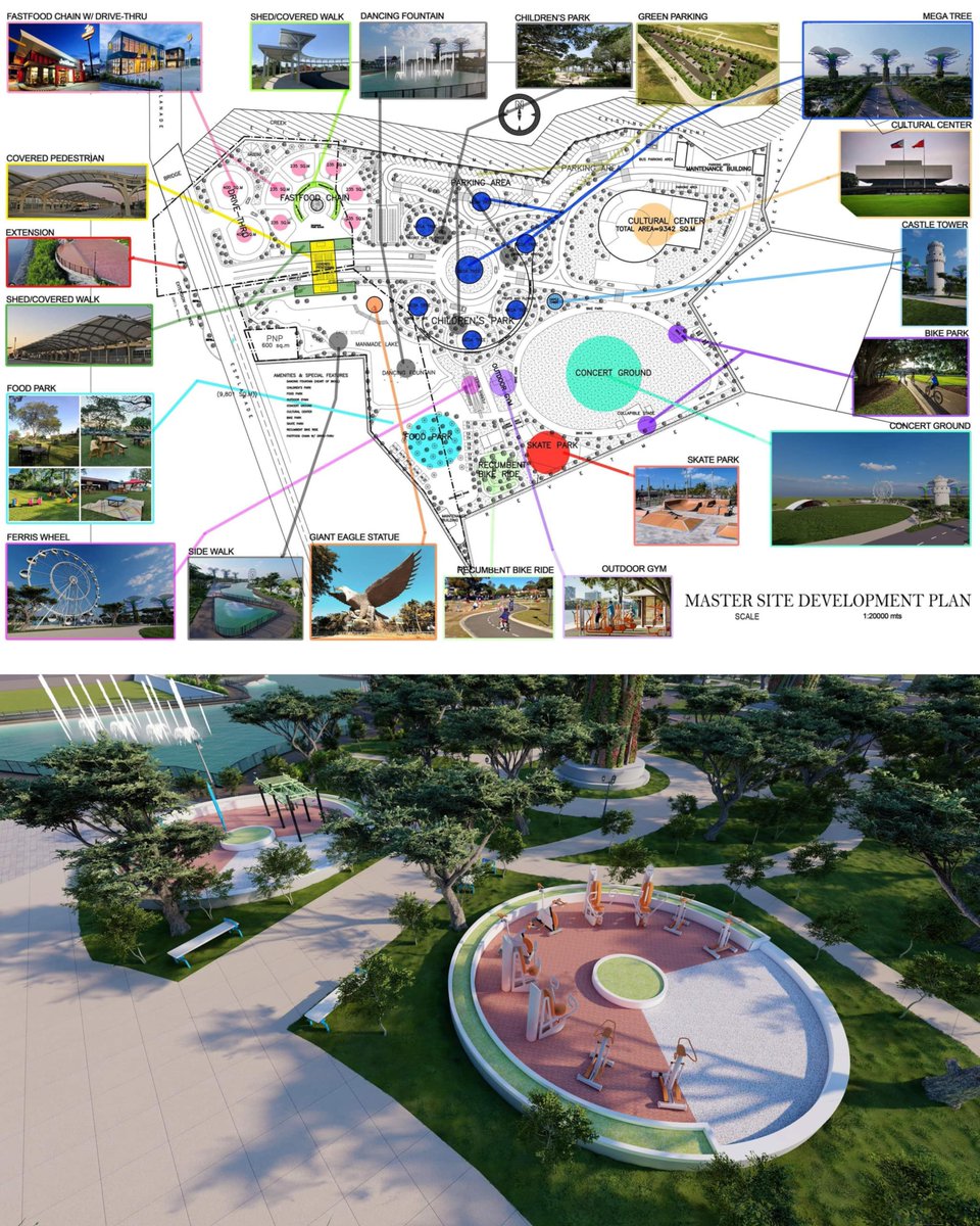 nagacitygov's tweet image. Look at the proposed design, though not yet final, of the soon-to-rise City's Park and Recreation Center (PPRC) to be located at the 6-hectare property beside the Bicol River Esplanade or Boulevard, Brgy. Tabuco. 

#CityParkAndRecreationCenter #PPRC #NagaNa #UswagPa