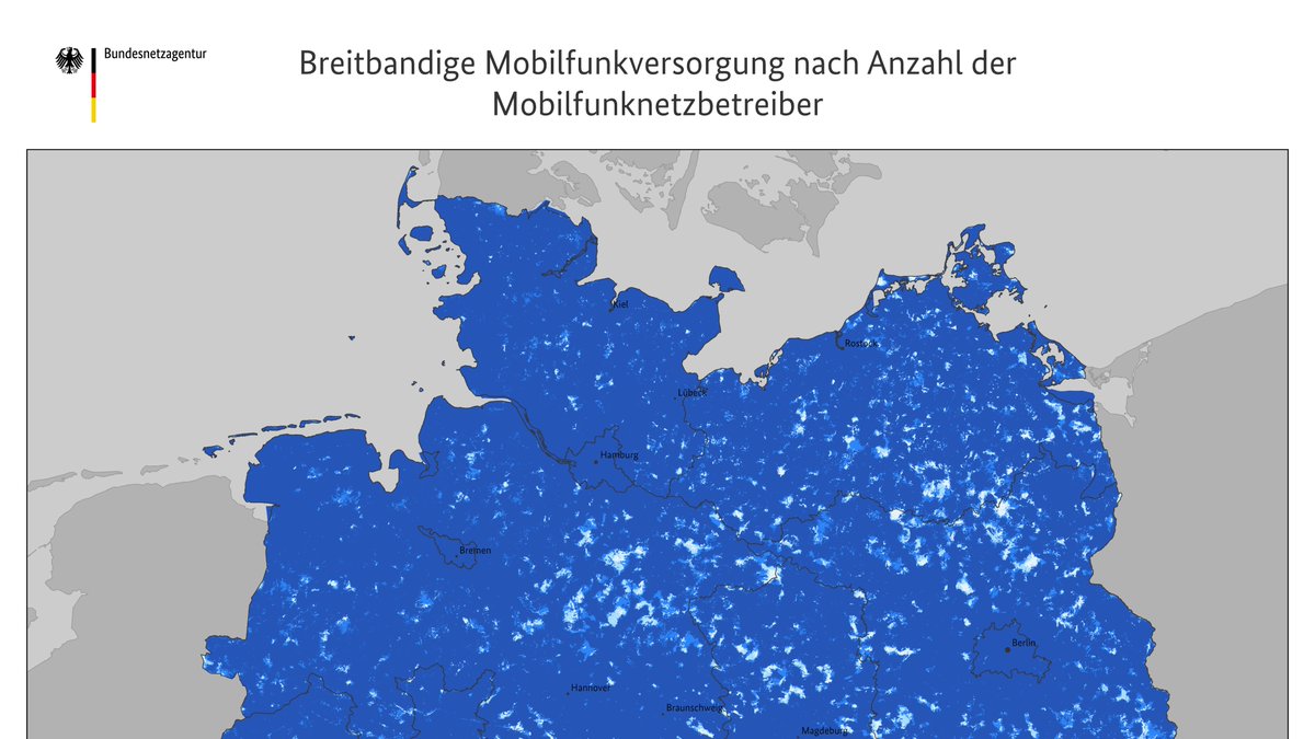 bnetza's tweet photo. Wir haben unsere interaktive Karte zum #MobilfunkMonitoring um die Netzabdeckung von @1und1 erweitert und Informationen zu den unterversorgten Gebieten - auch graue und weiße Flecken genannt - im #GigabitGrundbuch veröffentlicht. https://t.co/xdvfs3wTH3 https://t.co/qZEnfN9DE8