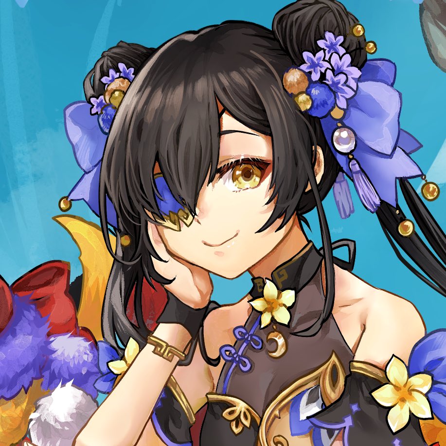 KienaVT's tweet photo. ✨ you VS a character you get compared to ✨

Totally surprised once Chevreuse of Genshin Impact made her first appearance 🤯

(secretly) long lost TWIN 🫶

What do you think? https://t.co/wpK51bTDqe