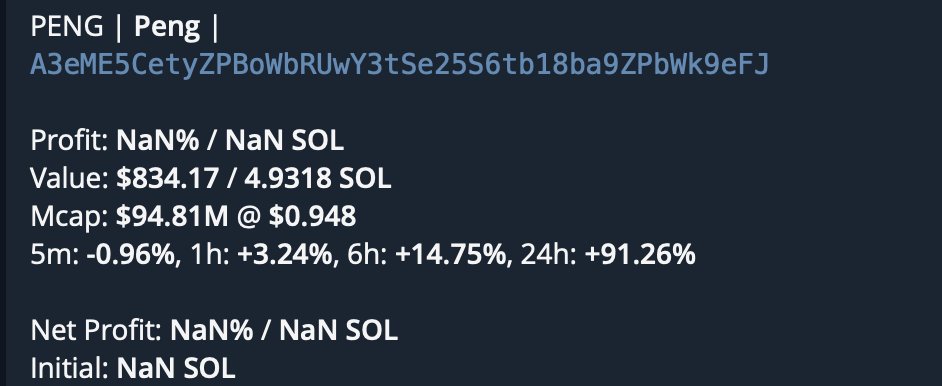 Just picked up some $PENG under $1

It's a cute penguin on Solana.  Why not.