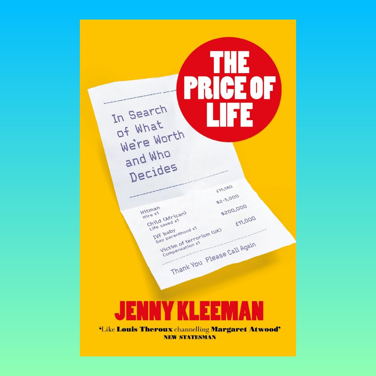 SNACKmag's tweet photo. Feels like a good book day today 📚
Need a recommended read?

@DowntownKeiraB reviews @jennykleeman  𝑇ℎ𝑒 𝑃𝑟𝑖𝑐𝑒 𝑜𝑓 𝐿𝑖𝑓𝑒: 𝐼𝑛 𝑆𝑒𝑎𝑟𝑐ℎ 𝑜𝑓 𝑊ℎ𝑎𝑡 𝑊𝑒’𝑟𝑒 𝑊𝑜𝑟𝑡ℎ 𝑎𝑛𝑑 𝑊ℎ𝑜 𝐷𝑒𝑐𝑖𝑑𝑒𝑠 published day via @picadorbooks 

💛

👉https://t.co/ckVsB9Gth5 https://t.co/PXKwIezozz