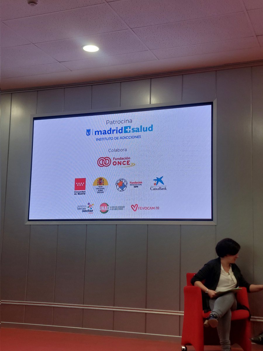 PlataformFERMAD's tweet photo. #XXXIJornadasFERMAD
Son muchas las instituciones que colaboran a que sean un éxito.
@madridsalud @Fundacion_ONCE @SEPD_es @FundlaCaixa @PNSDgob 
¡Gracias!
Las Adicciones en el Estado del Bienestar. https://t.co/322n3lGm6a