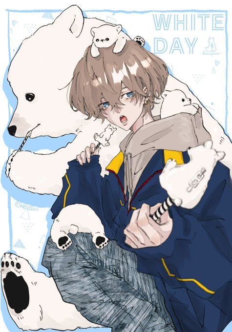 「1boy bear」 illustration images(Latest)