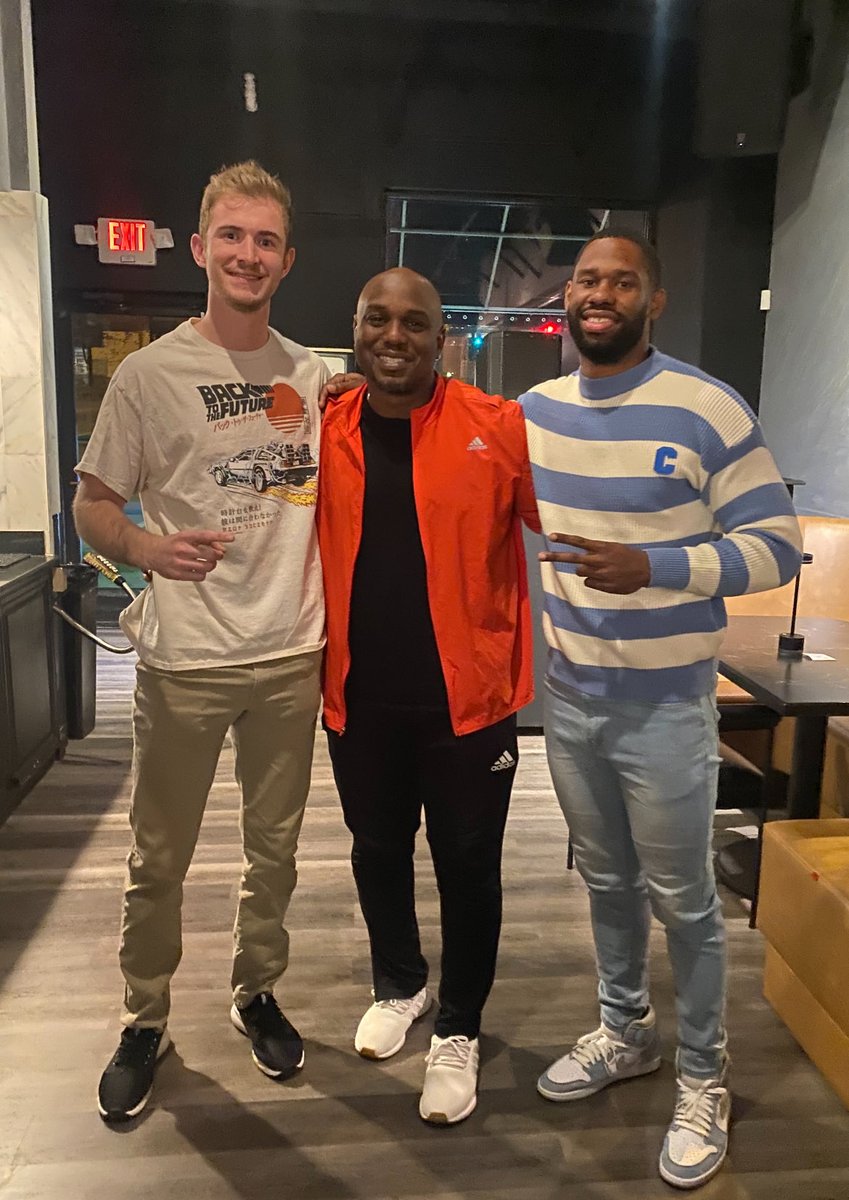_deebrown22's tweet photo. What a difference a year makes. We put up historic numbers but still fell short. The love and genuine concern  for one another is also historic and will never fall short. Dyl, I wish you the best in your NFL internship and to Hajj ⁦⁦@unlvfootball⁩ got a gem. Light it up! https://t.co/PiToNp216T