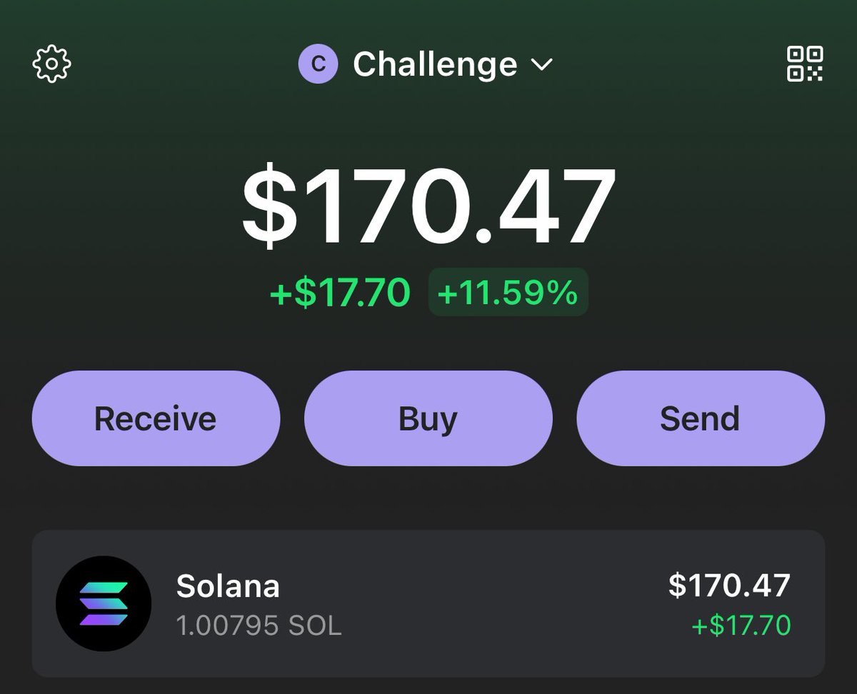 Starting a 1 SOL to 1000 SOL challenge

Updates will be provided on the Telegram channel 

If you want to join comment below