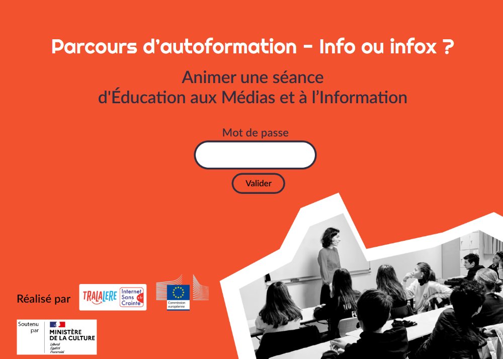 📢 Prêt·es pour la Semaine de la presse et des médias ?📺 Dès lundi, les classes des cycles 2 à 4 sont invitées à décrypter l'info. Suivez notre formation 'Info Infox' (30min). Vous aurez toutes les clés pour mener des séances avec vos élèves🔑#SPME2024 internetsanscrainte.fr/formations/par…