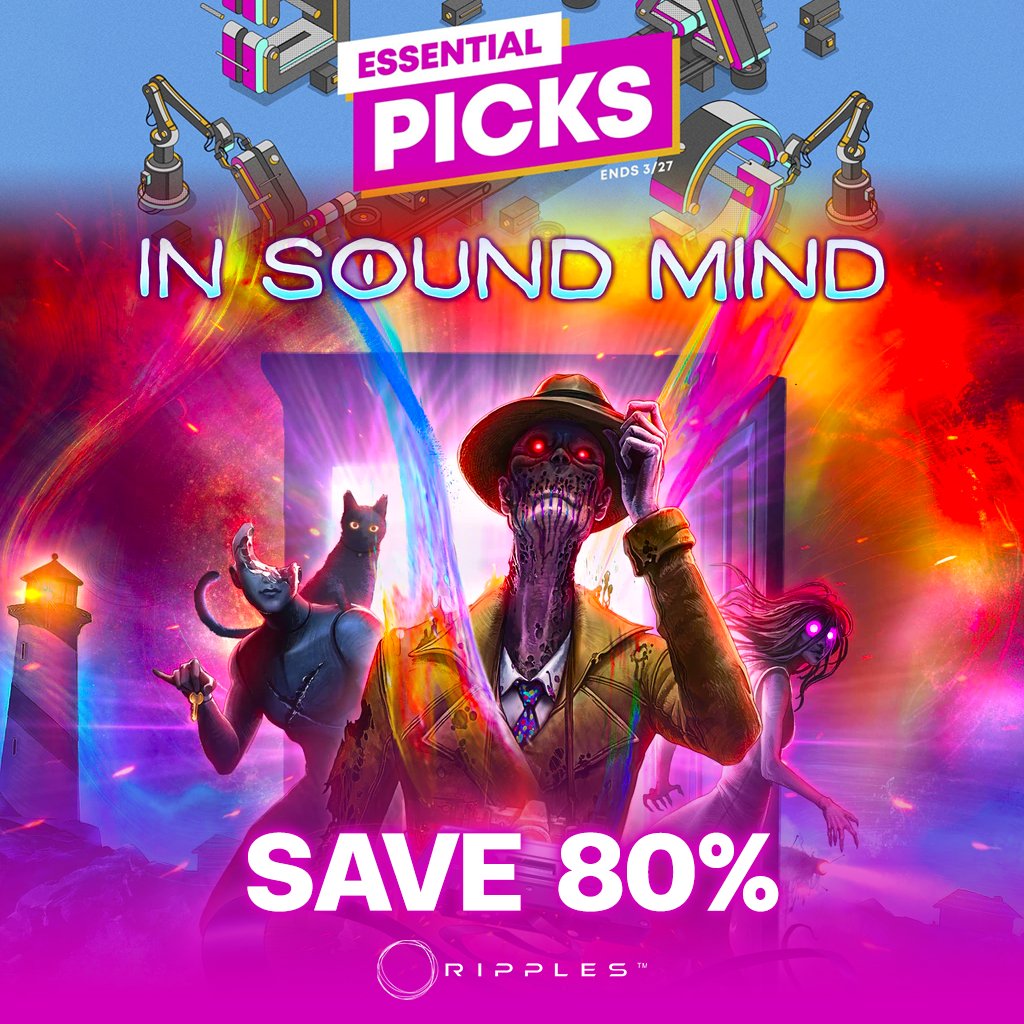 RipplesAsia's tweet photo. #EssentialPicksSale #EssentialPicks

7️⃣ Nickelodeon Kart Racers 3: Slime Speedway Turbo Edition (70% Off)
8️⃣ Miraculous: Rise of the Sphinx Ultimate Edition (70% Off)
9️⃣ In Sound Mind - Deluxe Edition (80% Off) https://t.co/3znXASEiNL