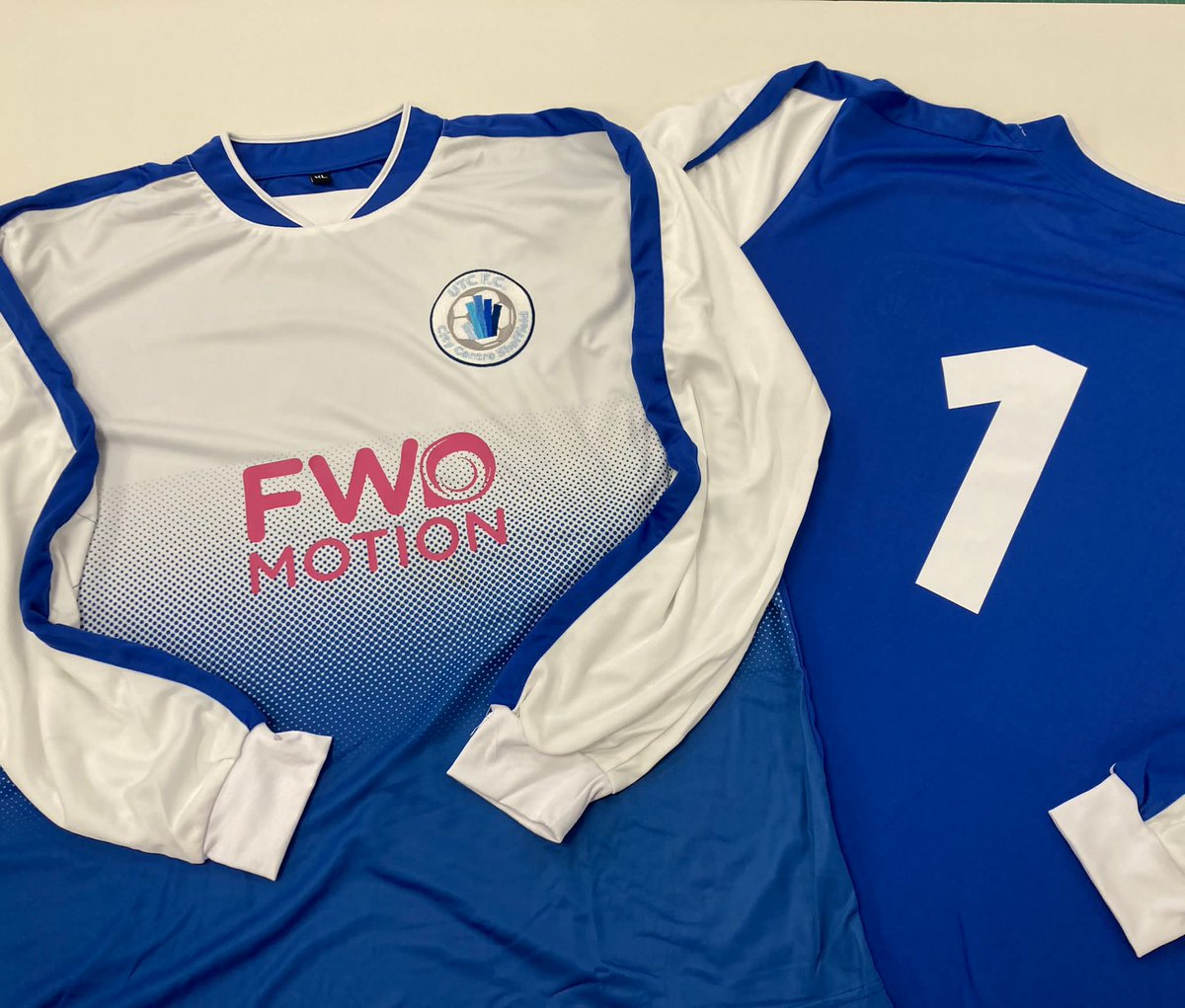 Good morning to all our followers! Here's a sneak peek of the branded football shirts we donated to UTC Sheffield. We printed our logo as a sponsor, as well as the shirt numbers for the players! ⚽ #printing #marketing #graphicdesign #football #charity