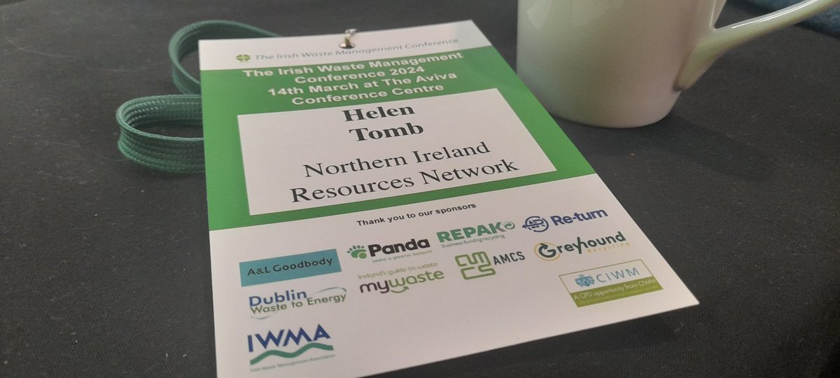 The Irish Waste Management Conference has just kicked off at @AVIVAStadium. Looking forward to hearing more about the progression of the Circular Economy in Ireland. @CIWMNI @daera_ni