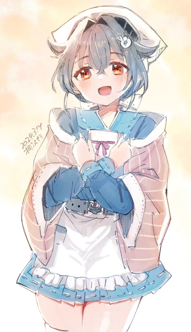 ホワイトデーだよ迅鯨ちゃん 