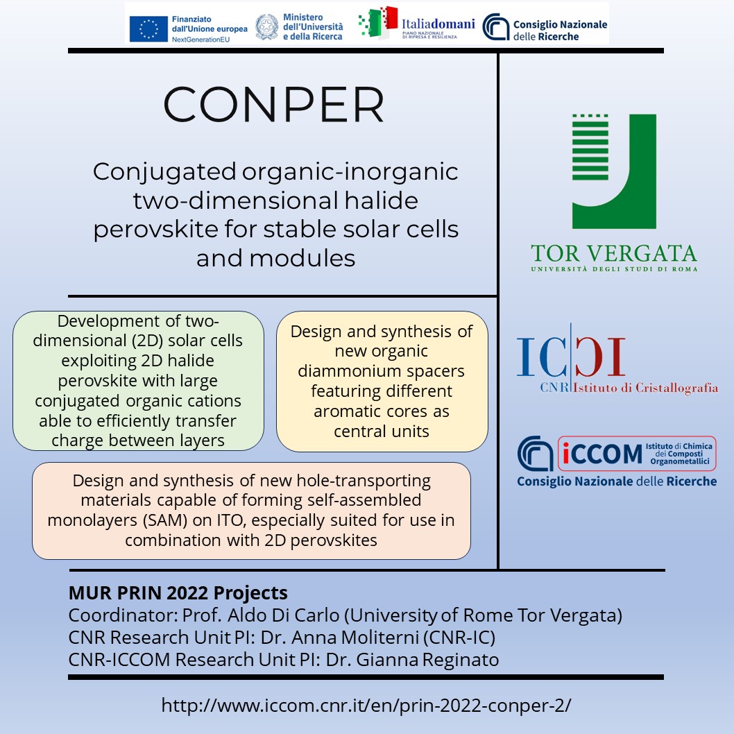 CNRICCOM_Social's tweet image. Let's talk about...PRIN! (2/7) 
Among the 26 #PRIN2022 and #PRIN2022PNRR projects currently active at #CNRICCOM, today have a look at  #COCAP, #CONPER, #CRESCENDO, and #CROQUET!
Stay tuned for other projects to discover!
#MUR #ResearchProjects