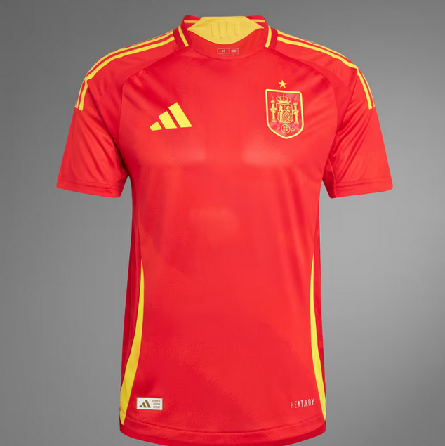 GradaBpro's tweet photo. 🚨 OFICIAL

👕Camiseta de la primera y segunda equipación de la @SEFutbol para la Eurocopa 2024:

💰PVP: 150 €