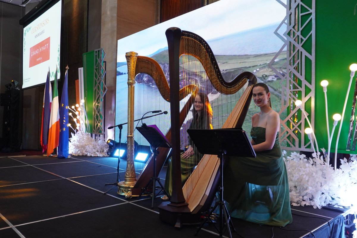 Getting ready for our St. Patrick's Day Reception tonight! ☘️ 

#LáFhéilePádraig #SPD2024