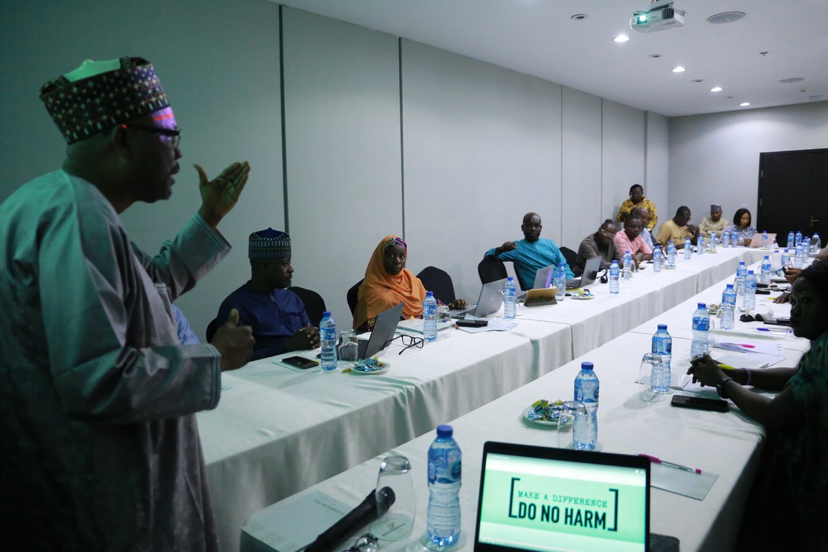 WANEPNigeria's tweet photo. Empowering journalists for peacebuilding: Conflict -sensitive workshop for Media practitioners in Lagos on the PARTNER program.
The workshop facilitated by Mercy Corps - Nigeria and WANEP-Nigeria, with the support of USAID/Nigeria.
#conflictsensitivereporting #DoNoHarm https://t.co/MI2gR1KSsG