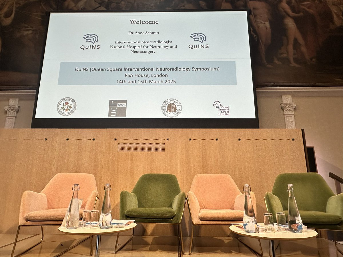 Excited to be representing <a href="/BHRUT_NHS/">BHRUT NHS 🏥</a>  at the <a href="/QuINS_UK/">QuINS</a> Interventional Neuroradiology Symposium in London. An excellent programme with some of the leading names in the field of INR.
