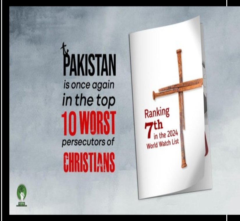 'Whether it is an attack on Churches or homes, misuse of Blasphemy laws, forced conversions of girls, institutionalized discrimination, harassment, etc. #Christian community always suffered at worst in  #ForcedConversion #PersecutedChristian   #HumanRights #EndBlasphemyLaw