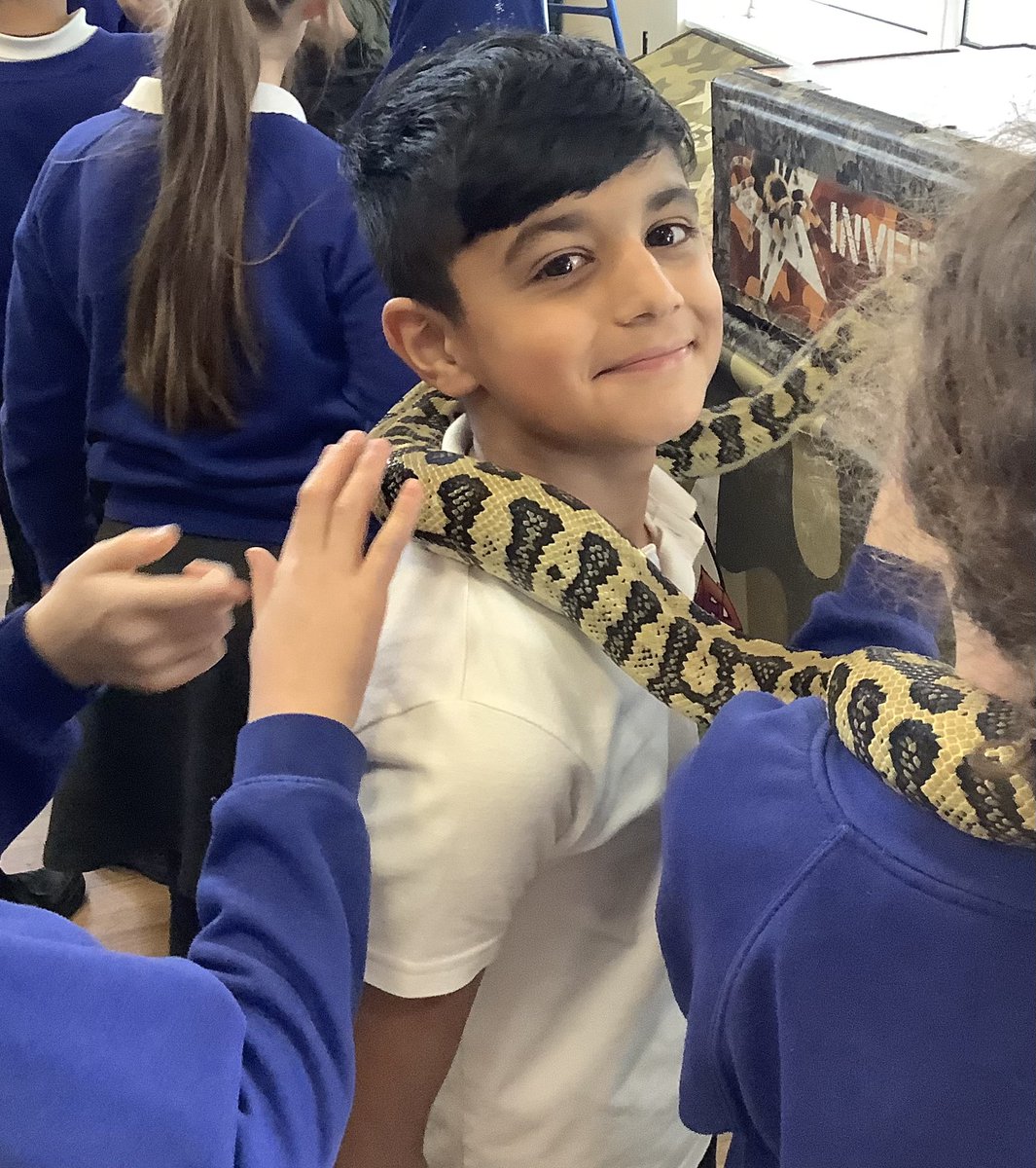ReinwoodJuniors's tweet photo. What a fantastic end to our Brazil topic with The Animal Man! We learnt so much about the animals that live in the rainforest!
#RJS5D
#RJSGeography https://t.co/55W2CZTa1O