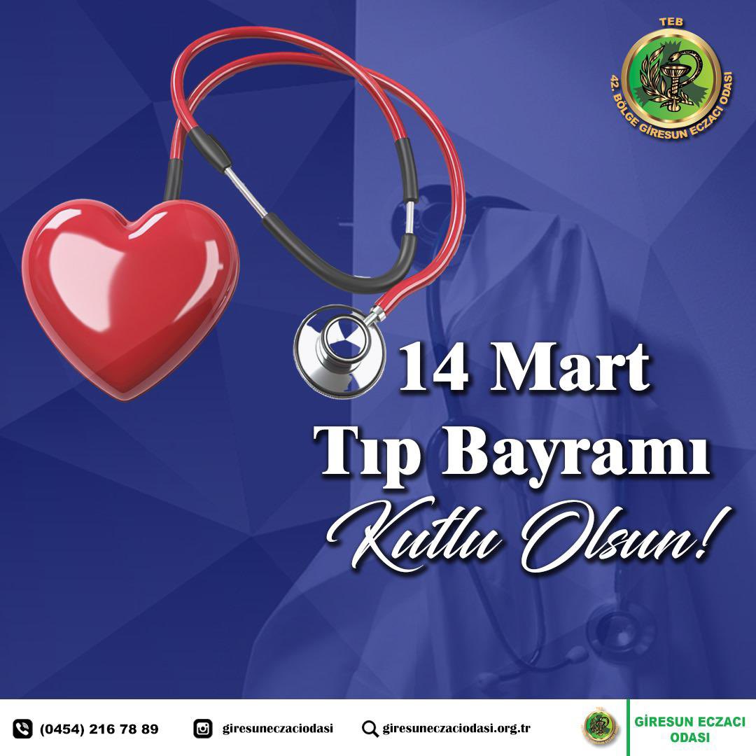 cunat28's tweet photo. Tüm sağlık çalışanlarımızın 14 Mart Tıp Bayramı’nı kutlarız! Sizlere minnettarız. https://t.co/j9IthBJUqP