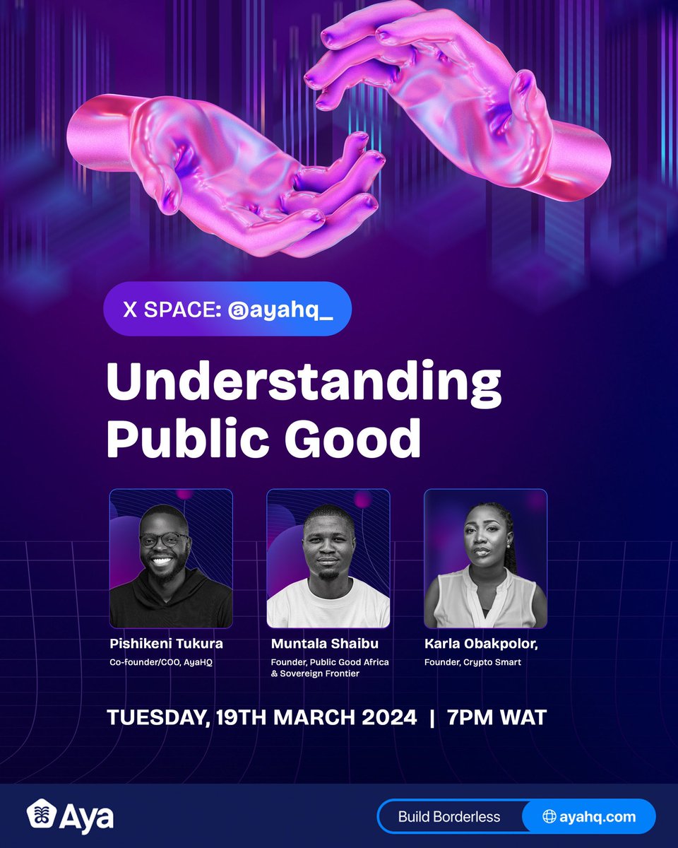 AyaHQ (Techstars '23) tweet media