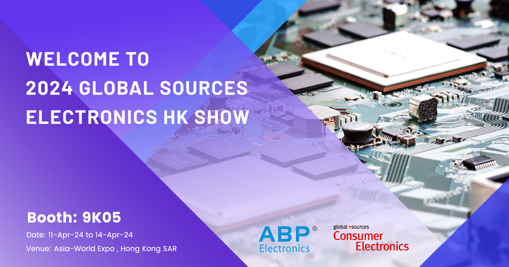 ABP_ELECTRONICS's tweet photo. Welcome to visit us at 2024 Global Sources Electronics HK show!
Booth: 9K05
Date: 11-Apr-24 to 12-Apr-24
Venue: Asia-World Expo, Hong Kong SAR😀 https://t.co/BmRFZDvLBv