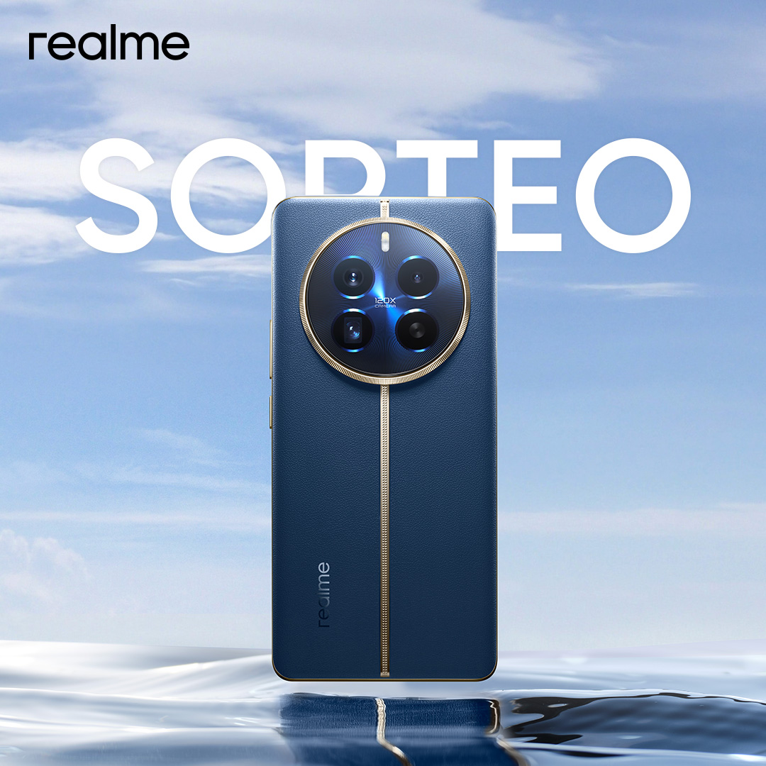 ✨¡SORTEAZO!✨  

Celebra el lanzamiento de nuestro nuevo realme con un sorteo espectacular. ¿Qué tal ganar un realme 12 Pro+ para capturar todos tus momentos como si fuese una película? 🎥🌟¿Cómo?  

➡️ Sigue a <a href="/realmeespana/">realme España 🐱</a> 
➡️ Dale RT  
➡️ Comenta con #realme12ProSeries