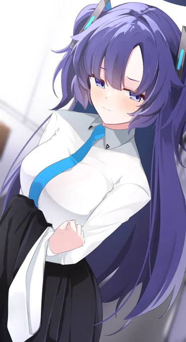 「き、今日は期待して良いんですよね……?」#ブルアカ 