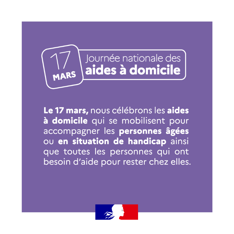Solidarite_gouv's tweet photo. Journée des #AidesADomicile | ✅ Objectif : donner de la visibilité à ces centaines de milliers de femmes et d’hommes, qui prennent soin et accompagnent les personnes âgées ou en situation de #handicap dans leurs gestes de la vie quotidienne ⤵️