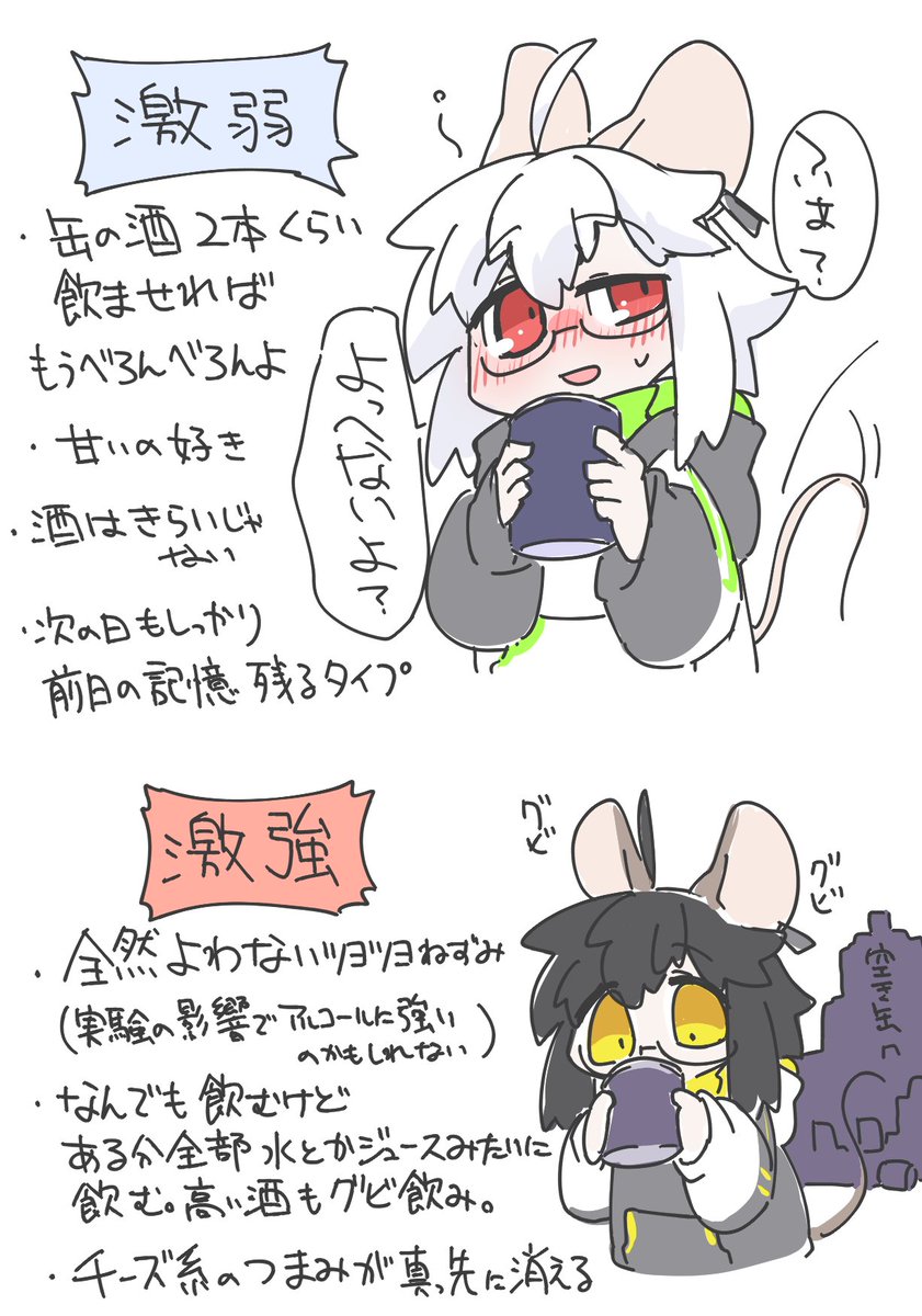 突発的に練られるうちの子の設定とかラクガキとか 