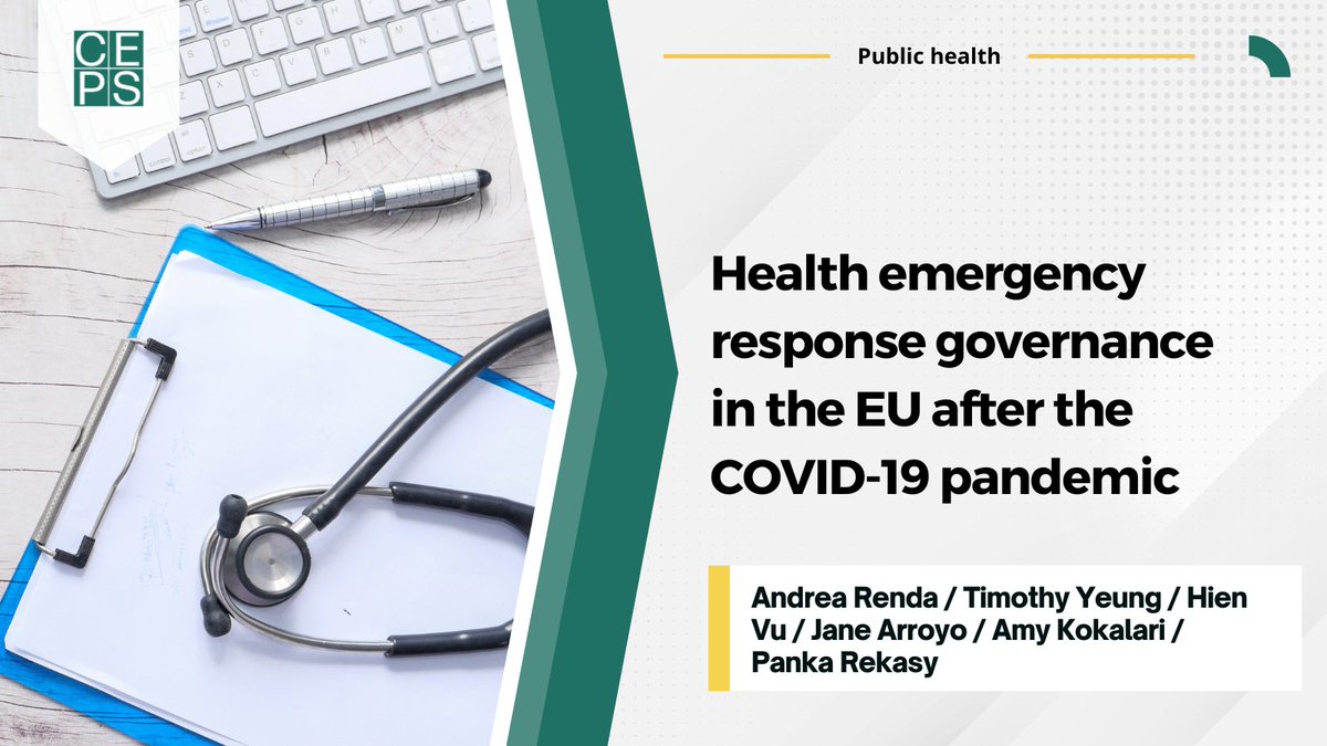 Check out our latest publication on EU health emergency response! 🔶  In the wake of the Covid-19 pandemic, this paper assesses reforms adopted by the European Union over the past three years which aim to strengthen the EU's ability to prepare for and combat future health…