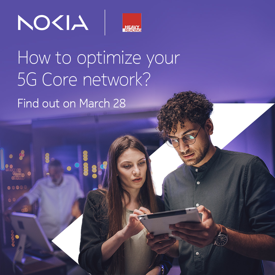 nokianetworks's tweet photo. Learn how to optimize your network with 5G Cloud Packet Core. Join @Heavy_Reading analyst Ruth Brown and Nokia experts, Deepa Ramachandran, Gordon Milliken, and Mike Hawley to discover the benefits of evolving to #5G #CPC.
Register now: https://t.co/DDfcgDdVLY
#CloudPacketCore https://t.co/FeFbzfdERG