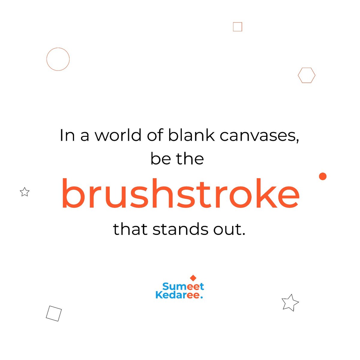 sumitkedari97's tweet photo. Design, vision, dreams, Brushstoke. 

diving into the depths of creativity. 
join me on this journey.

#graphicdesign #brandidentity #creativejourney #designpassion #clientlove #designmagic #branding #creativemindset #designinspiration #creativeprocess https://t.co/B9ggUjI53C