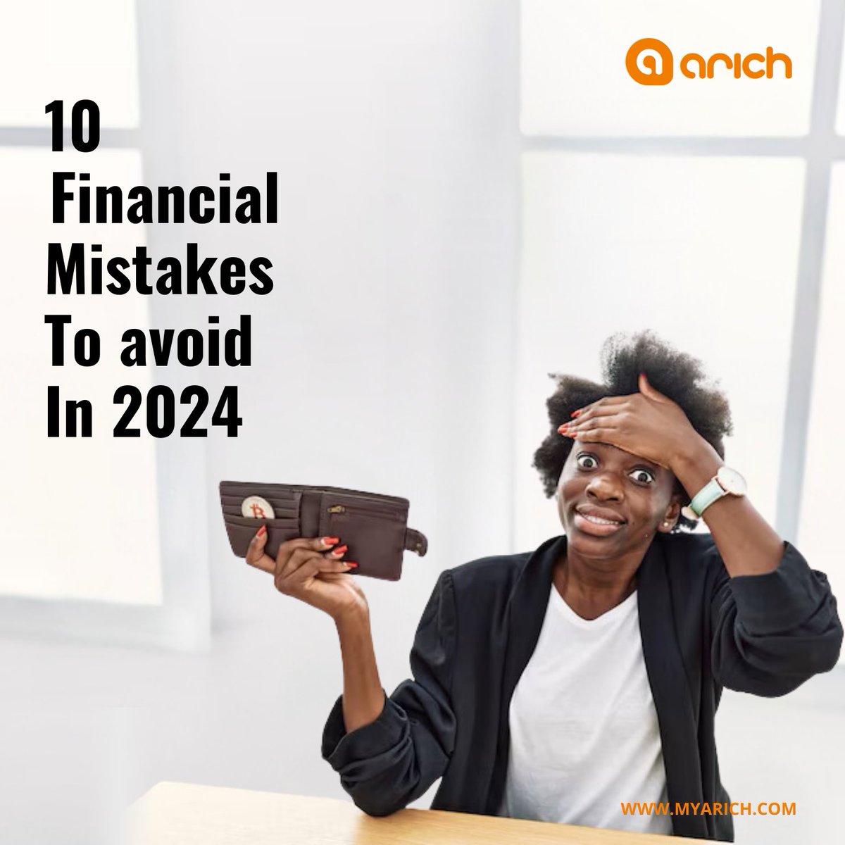 ArichPay's tweet photo. Check out our latest blog post and learn ways to steer clear of financial pitfalls in 2024! click the link below, and Discover the top 10 mistakes to avoid for better savings.
https://t.co/cWul4iQWPS 

#Arich #financialmistakes https://t.co/s0NGxTZ2Zc