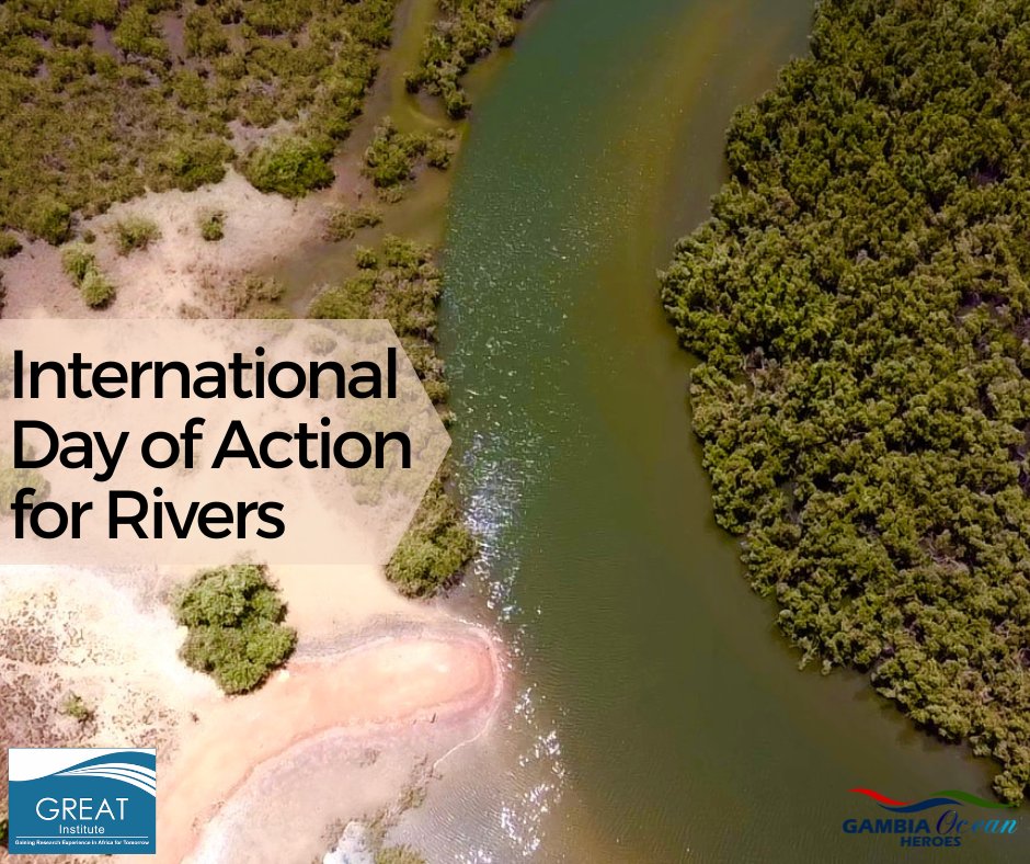 Join the movement to keep our rivers clean and thriving! Happy #InternationalDayofActionforRivers Together, let us ensure their health! Every effort counts.