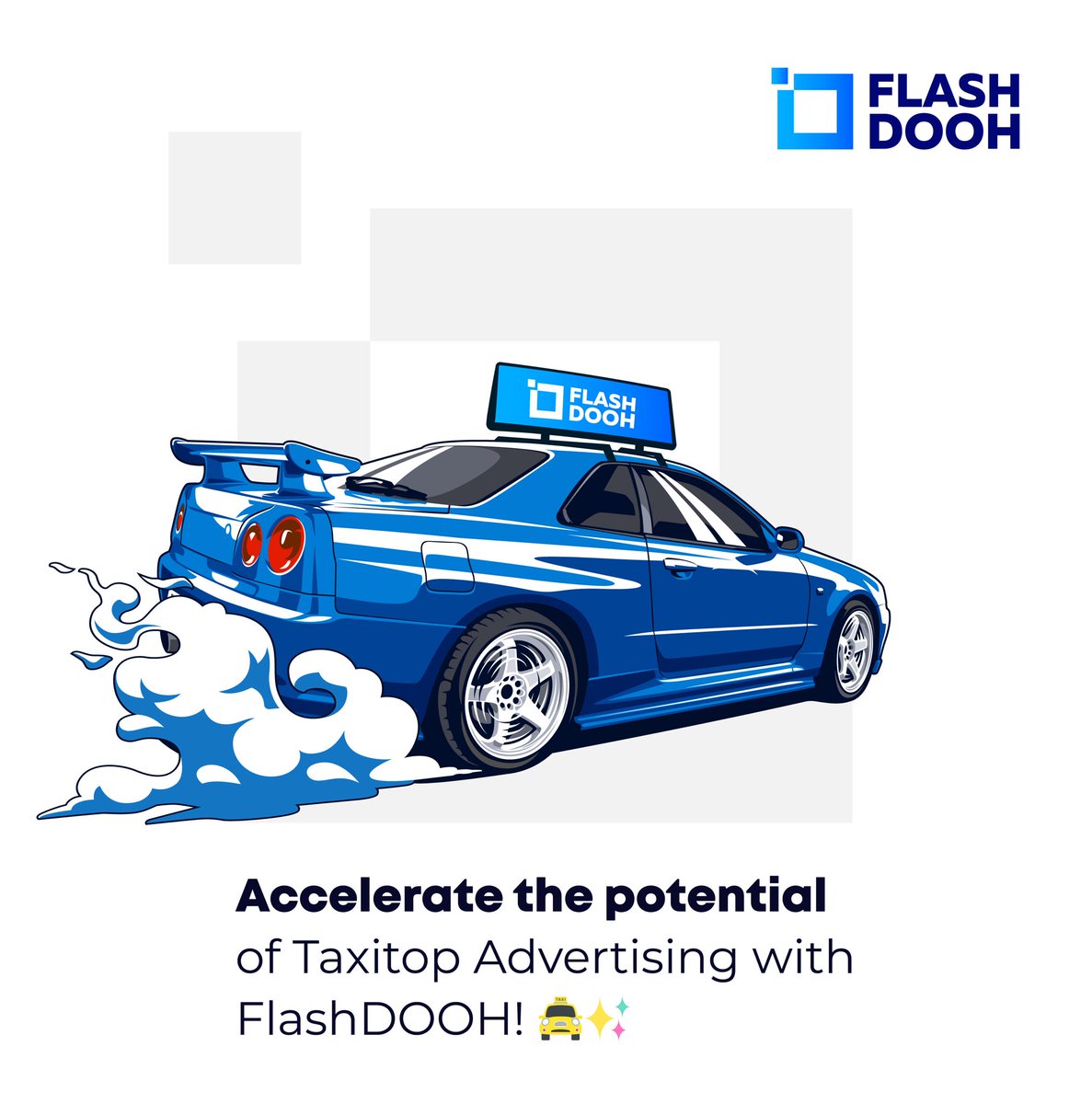 FlashDooh's tweet photo. Accelerate the potential of Taxitop Advertising with FlashDOOH! 🚖✨ 

Visit https://t.co/bTrzfvPNNl 

Write to us on hello@flashdooh.com 

#CostEffective #TargetedCampaigns  #mumbaiads #flashdooh #mediaplanning #digitaladvertising #taxitopmedia #brandexposure #mediabuying https://t.co/zAjIS4AEjt