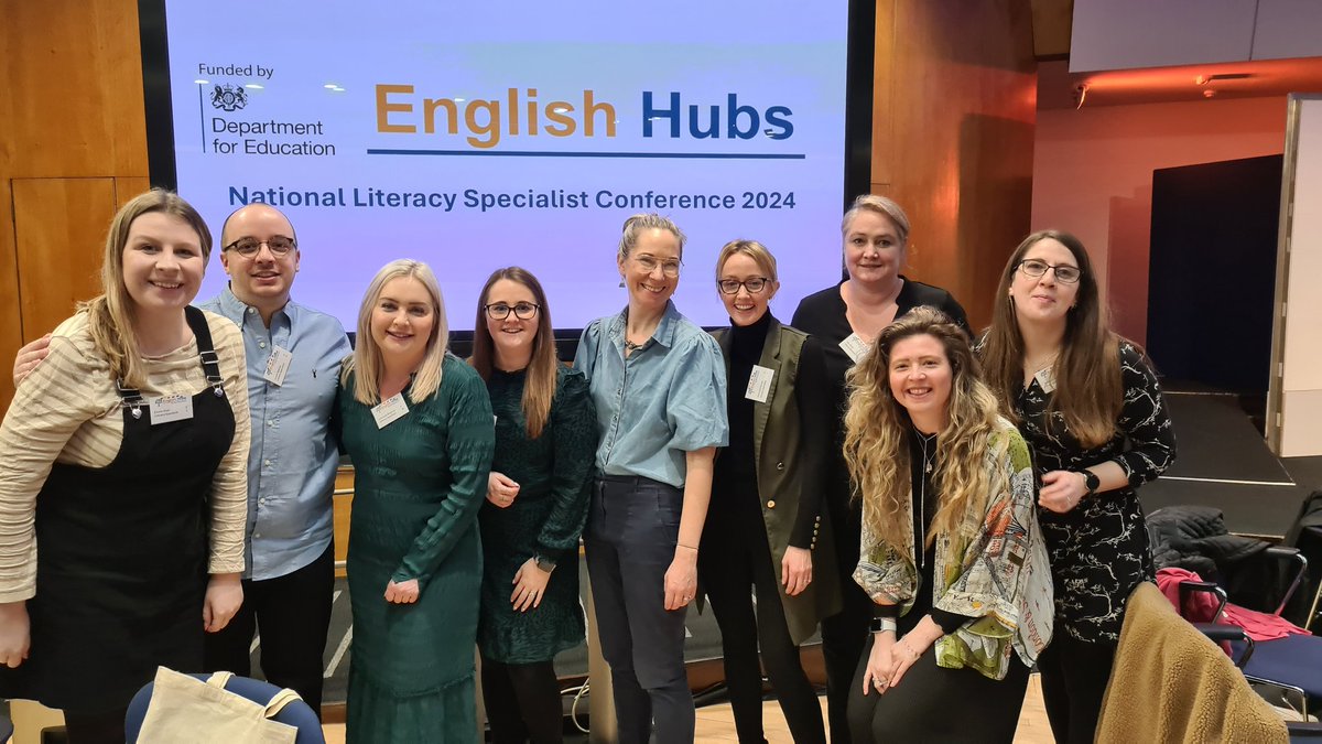 We're so excited to have some of our Literacy Specialist team together today for the first National Literacy Specialist Conference!