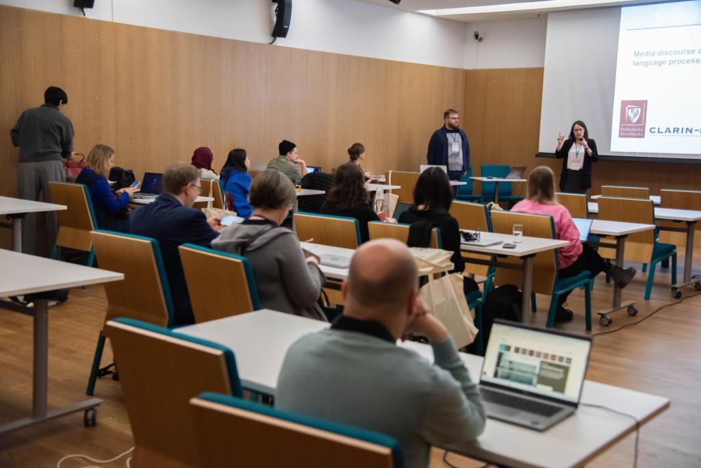2024ICAHTT's tweet photo. Very productive workshop sessions on media discourse analysis and content creation strategies during #2024icahtt #icawarsaw @polinmuseum https://t.co/OQ8R7mqRuH