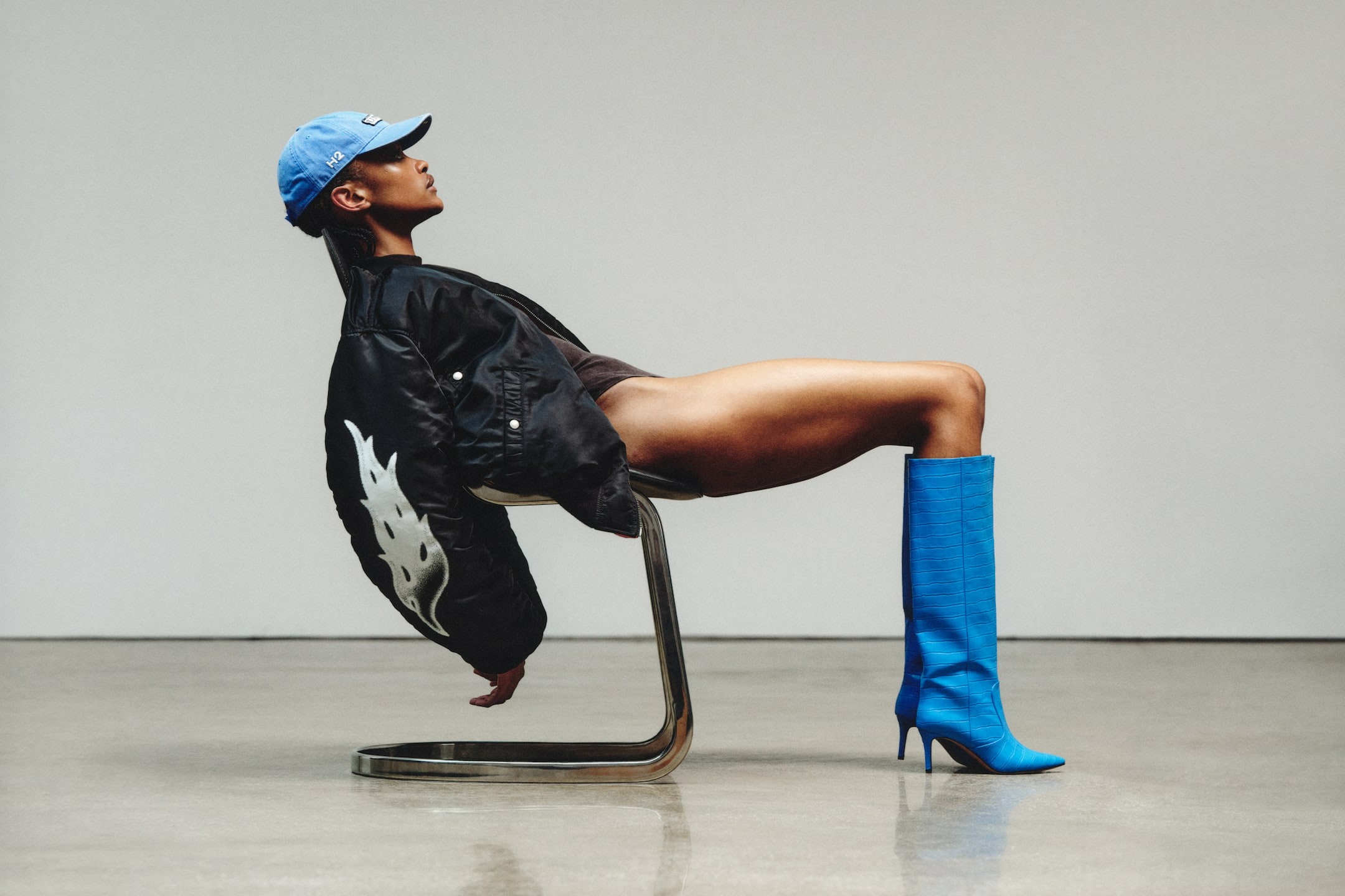 Heron Preston フレームプリント ショートパンツ | ブラック