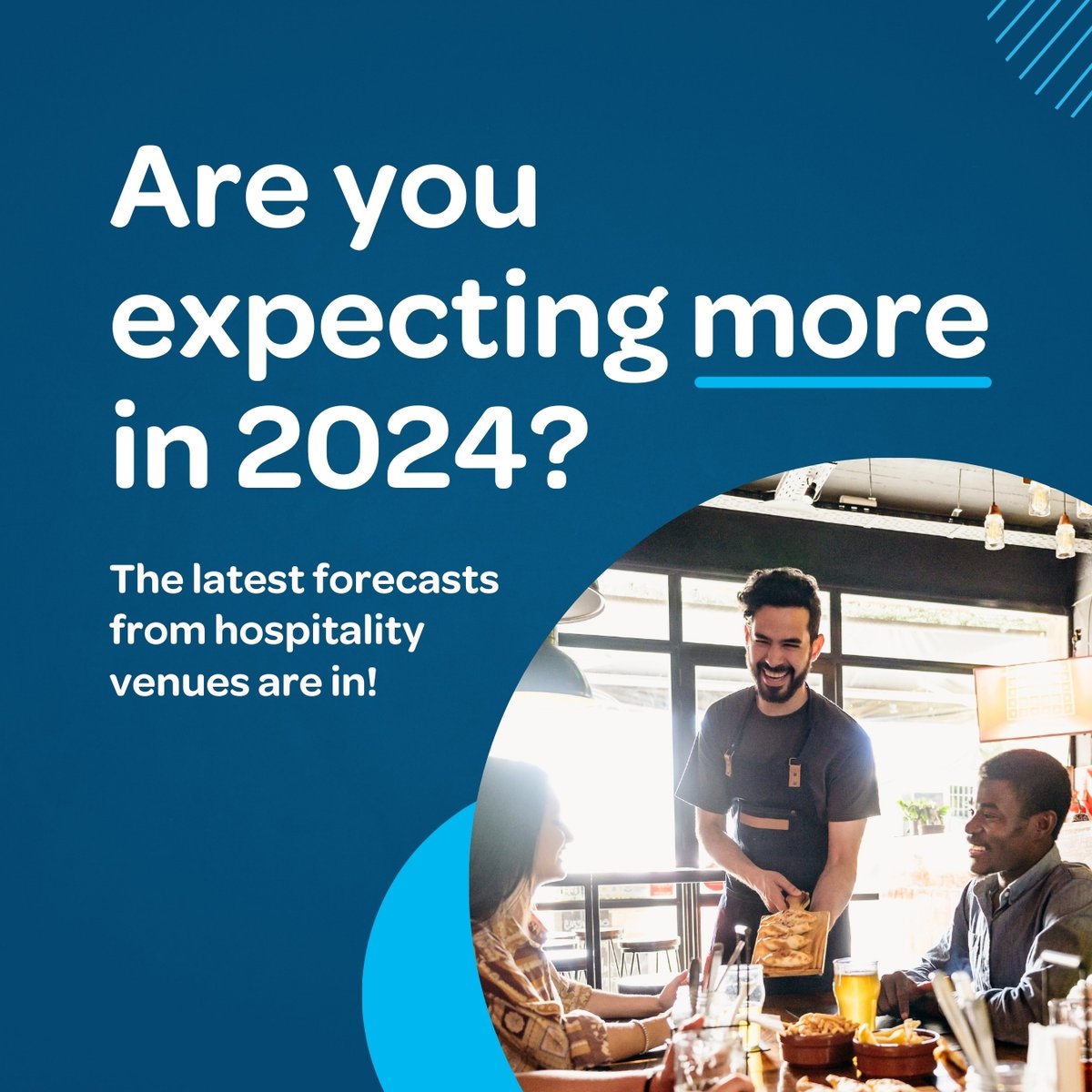 🤔 Could 2024 be a big year for hospitality venues? Many operators seem to think so! Nearly half (48%) of restaurants expect increased revenue for 2024 – a jump from the start of 2023... eu1.hubs.ly/H0809NB0 #Hospitality #BeyondTheBooking