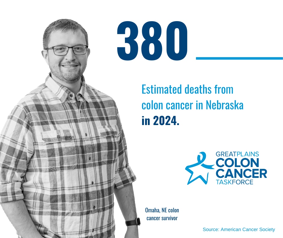 The American Cancer Society estimates 380 deaths from colon cancer in Nebraska in 2024. If you are 45 or older, or have a family history of #ColonCancer, talk to your doctor about getting screened. If you are an Omaha resident and age 45-74, get a FR... omahacolonkit.com