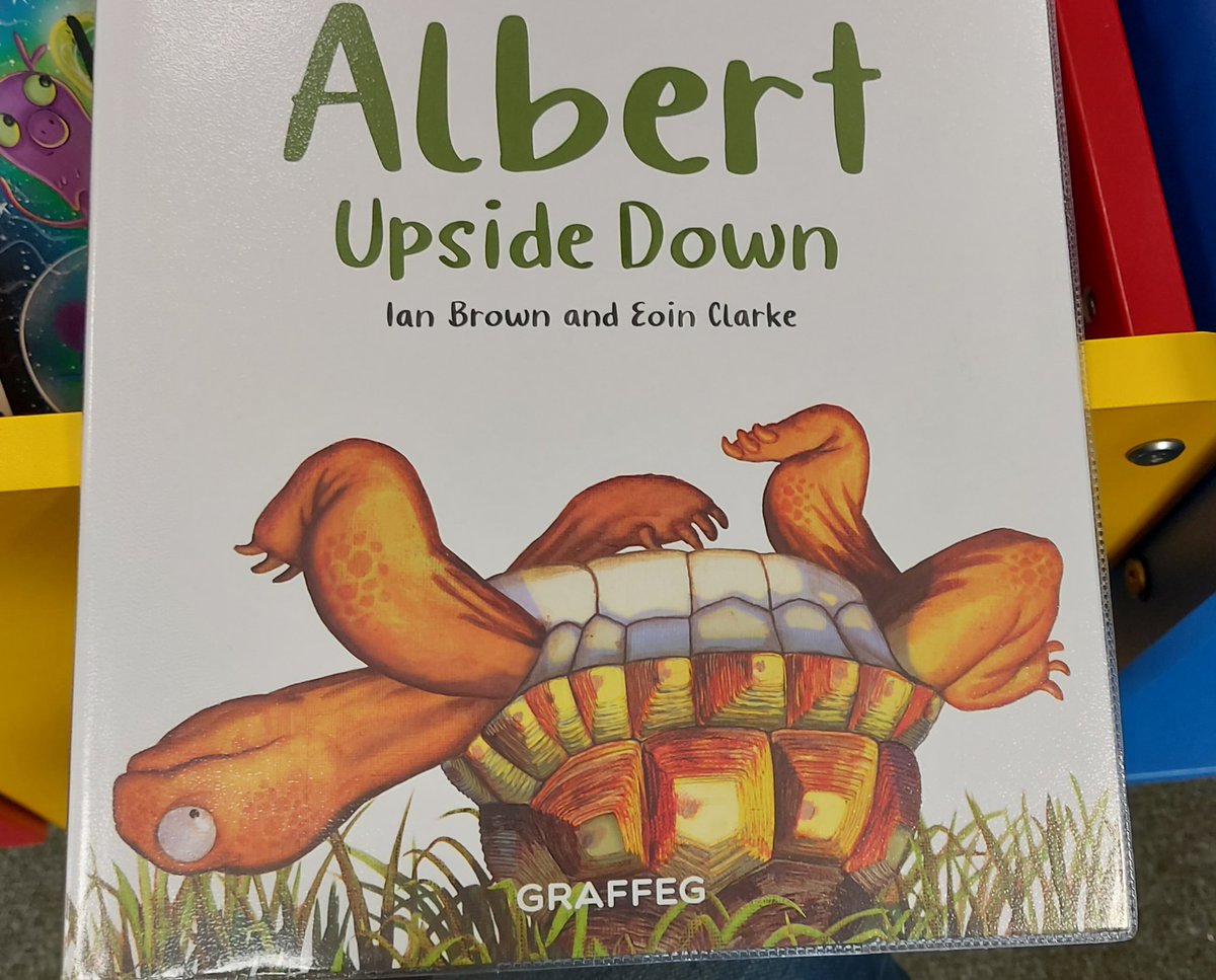 AWESOME illustrations & great message in Albert Upside Down by @IanBrownTV & Eoin Clarke. @graffeg_books