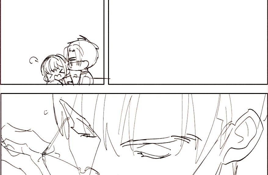 wip  同じマンガのだよと言う意味でツリーに下げとく (チューの3コマのも同じマンガ) 