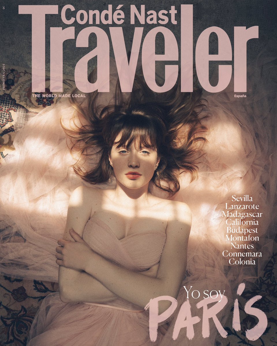 La primavera llega a <a href="/CNTravelerSpain/">Condé Nast Traveler</a> con Claire Romain en portada. O lo que es lo mismo: con París en portada. También viajamos a Sevilla, Madagascar, Lanzarote, California, Budapest... junto a algunos de los mejores periodistas y fotógrafos del mundo. Vamos.