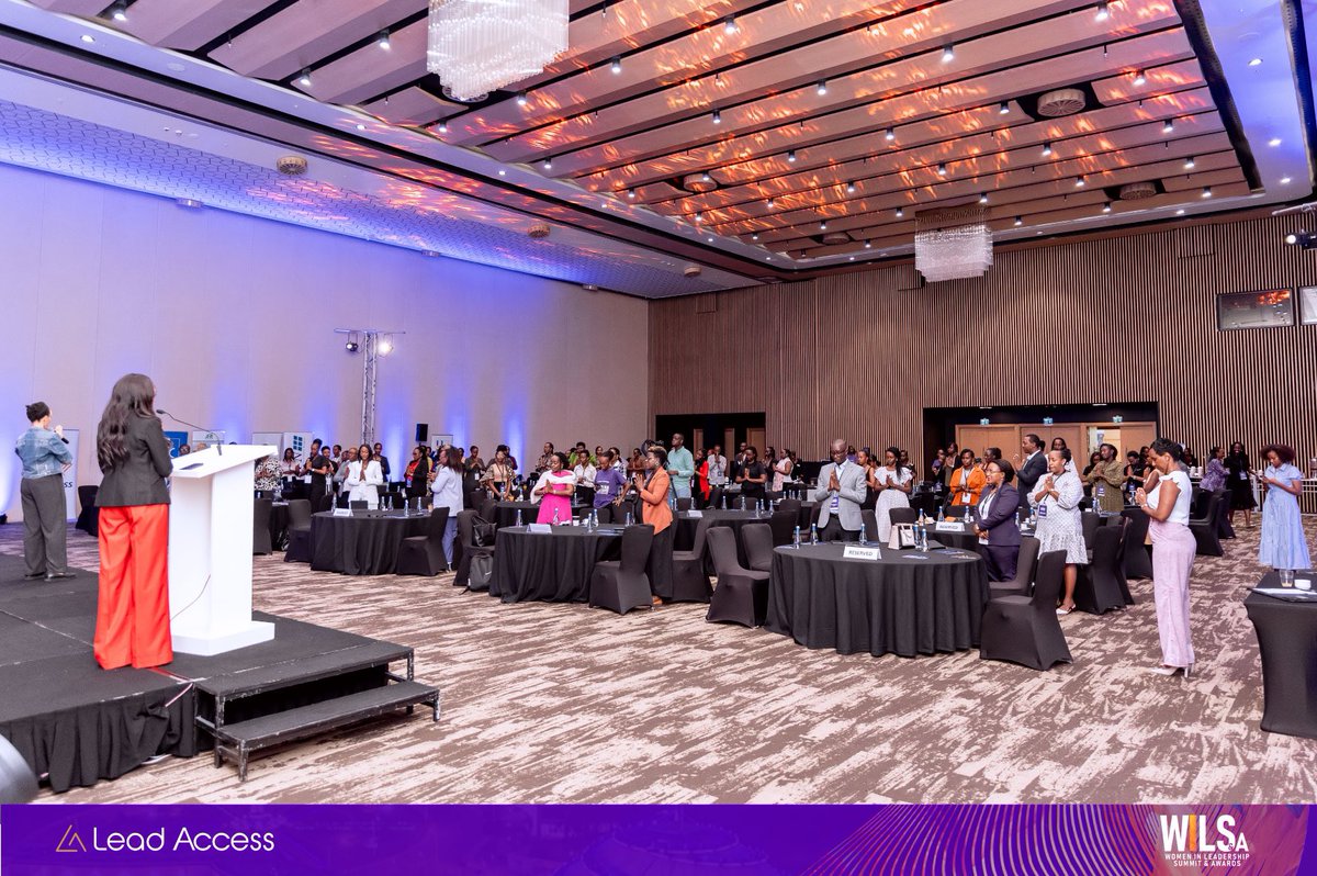 wils_africa's tweet photo. “This is a one of a kind summit and opportunity, leave this room with a feeling of sisterhood, interact with a woman you want to connect with, feel energized &amp; feel celebrated.”-  @IsabelMasozera, Founder-@masozera_africa, our host for the summit. 
#WILS24 #IWD24 https://t.co/kHGh2qwWOH