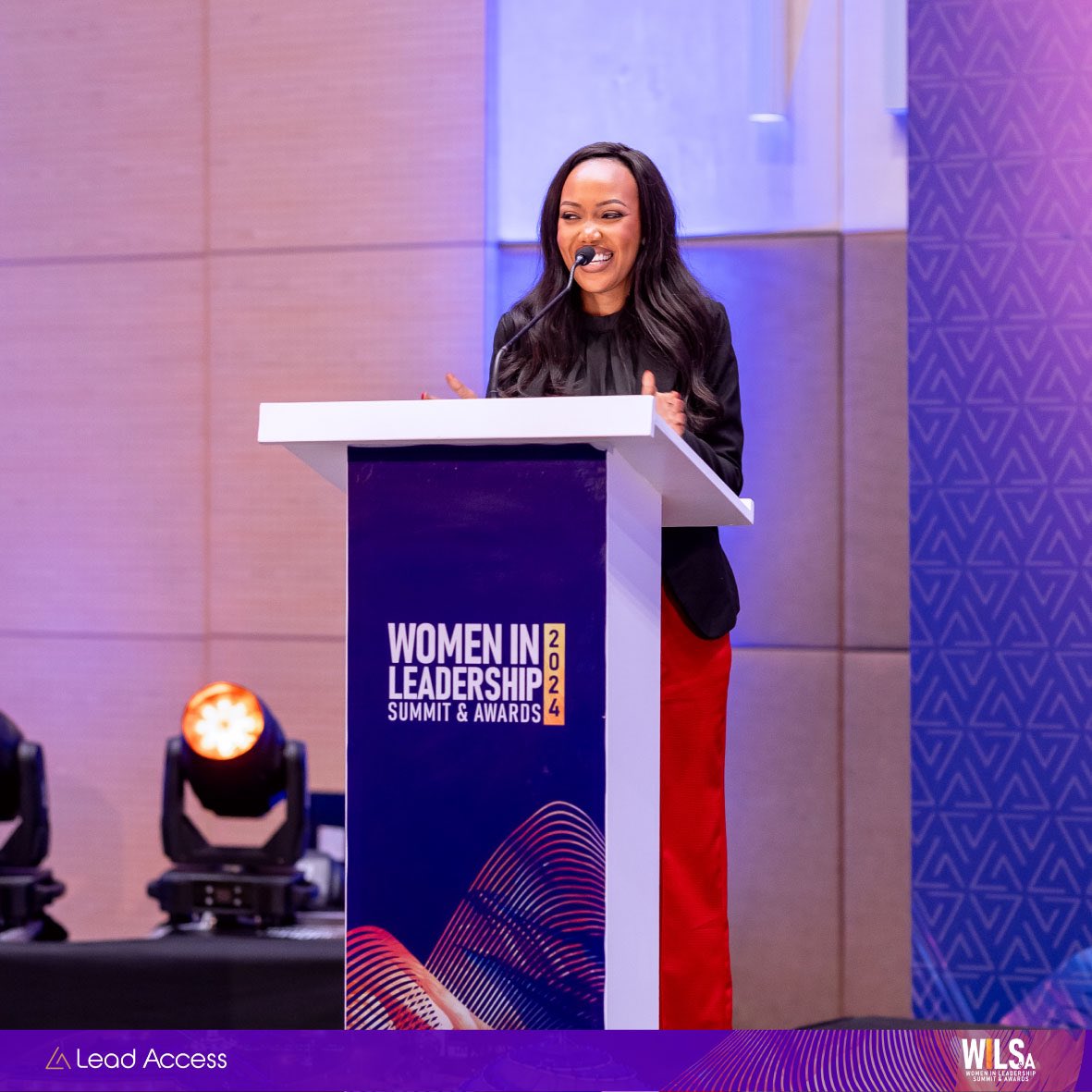 wils_africa's tweet photo. “This is a one of a kind summit and opportunity, leave this room with a feeling of sisterhood, interact with a woman you want to connect with, feel energized &amp; feel celebrated.”-  @IsabelMasozera, Founder-@masozera_africa, our host for the summit. 
#WILS24 #IWD24 https://t.co/kHGh2qwWOH