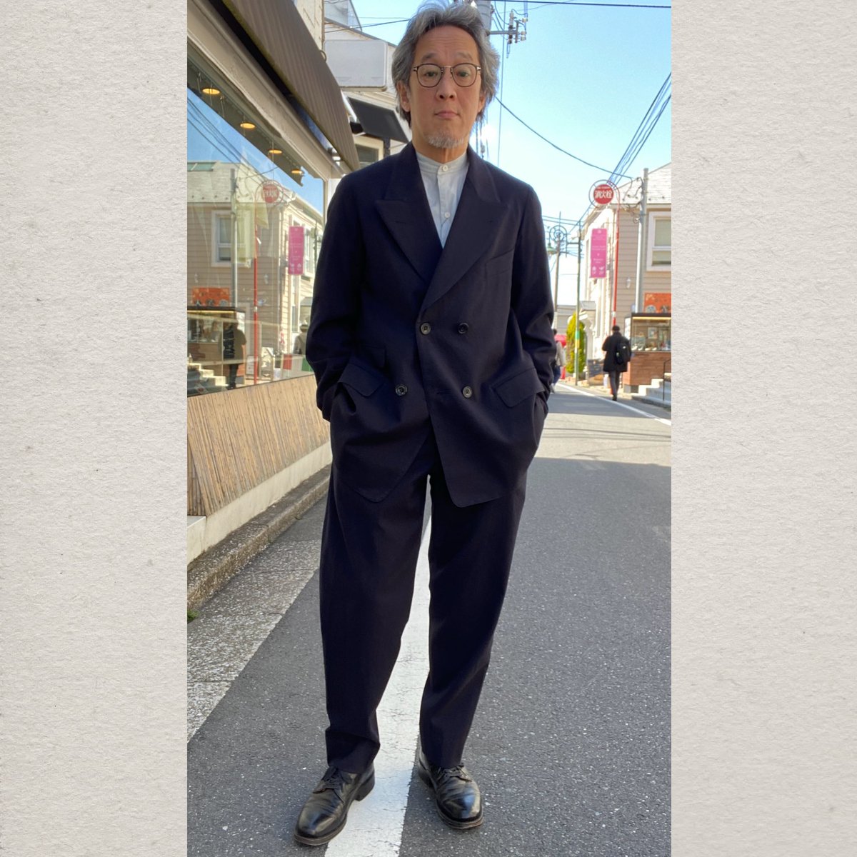 cellar_denim's tweet photo. AUBERGE
24ss春の新作入荷。
今回は1920年代のセットアップ!
このシルエットは見事です!
ぜひ本物観に来てください。
かっこいいです^_^
#auberge #denimcellar #セットアップスーツ #自由が丘 #春の新作 https://t.co/IhsInWVtiH