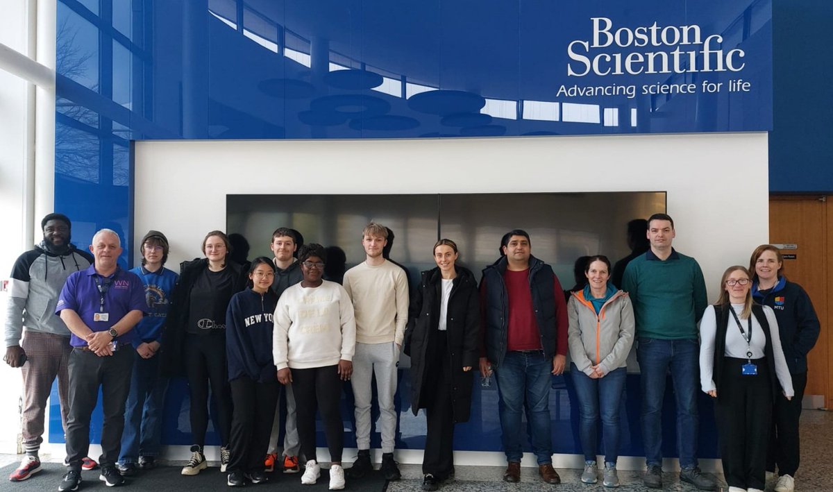 Mary O Looney (@maryolooney3) on Twitter photo Delighted to bring our Undergraduate Students to the latest industry based workshop as part of our Manufacturing Sterilisation Controls Course.
Thank you to all involved <a href="/bostonsci/">Boston Scientific</a> for hosting an excellent dayš
<a href="/BPSMTU/">MTU Biological and Pharmaceutical Sciences</a> <a href="/SkillsSWest/">SkillsSouthWest</a> <a href="/STEM_MTUKerry/">School of STEM - MTU Kerry Campus</a> Delighted to bring our Undergraduate Students to the latest industry based workshop as part of our Manufacturing Sterilisation Controls Course.
Thank you to all involved <a href="/bostonsci/">Boston Scientific</a> for hosting an excellent dayš
<a href="/BPSMTU/">MTU Biological and Pharmaceutical Sciences</a> <a href="/SkillsSWest/">SkillsSouthWest</a> <a href="/STEM_MTUKerry/">School of STEM - MTU Kerry Campus</a>