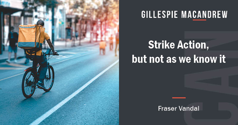 Following strike action from takeaway delivery drivers in February, Fraser Vandal, Associate in our Employment Law team discusses what made this strike unusual and what this could mean for the individuals that went on strike. Read the full article here: ow.ly/Y6Iq50QT0UO